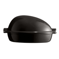 Emile Henry Large Roaster, Charcoal