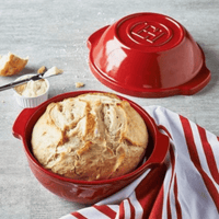 Bread Pot Bakeware Emile Henry USA Burgundy