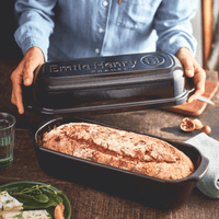 Limited Edition Pullman/Long loaf bread baker Discontinued Emile Henry USA Truffle Limited edition color