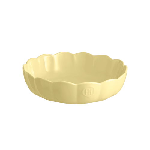 Madeleine Round Cake Dish Bakeware Emile Henry USA Vanilla