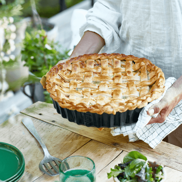 Deep Tart Dish Ovenware Emile Henry = Cedar 11