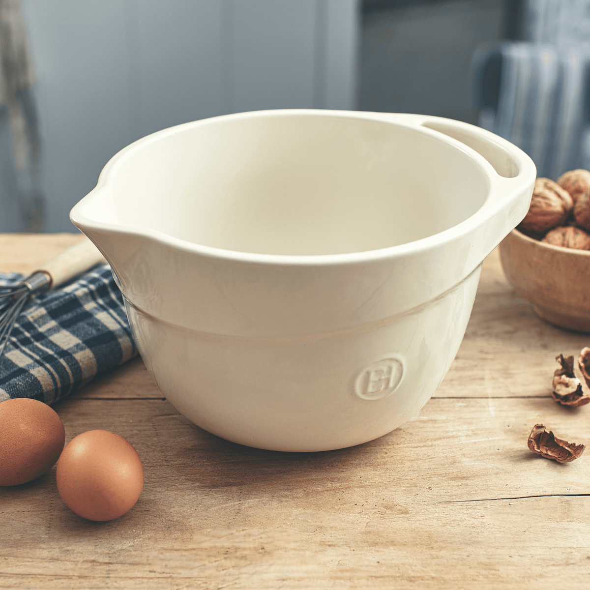 Mixing Bowls Kitchenware Emile Henry = Clay Small 