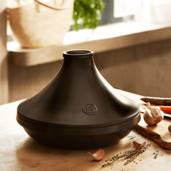 Delight Tagine (Induction Compatible) Cookware Emile Henry USA Slate 2 QT 
