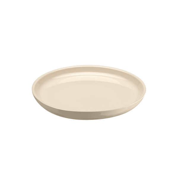 Everyday Salad/Dessert Plate 8 Tableware Emile Henry USA  Clay/Ivory 