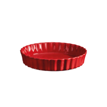 Emile Henry Deep Tart Dish Deep Tart Dish Ovenware Emile Henry Burgundy 9"  Product Image 4