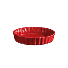 Emile Henry USA Deep Tart Dish Deep Tart Dish Ovenware Emile Henry Burgundy 9"  Product Image 4