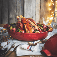 Emile Henry Large Roaster, Burgundy