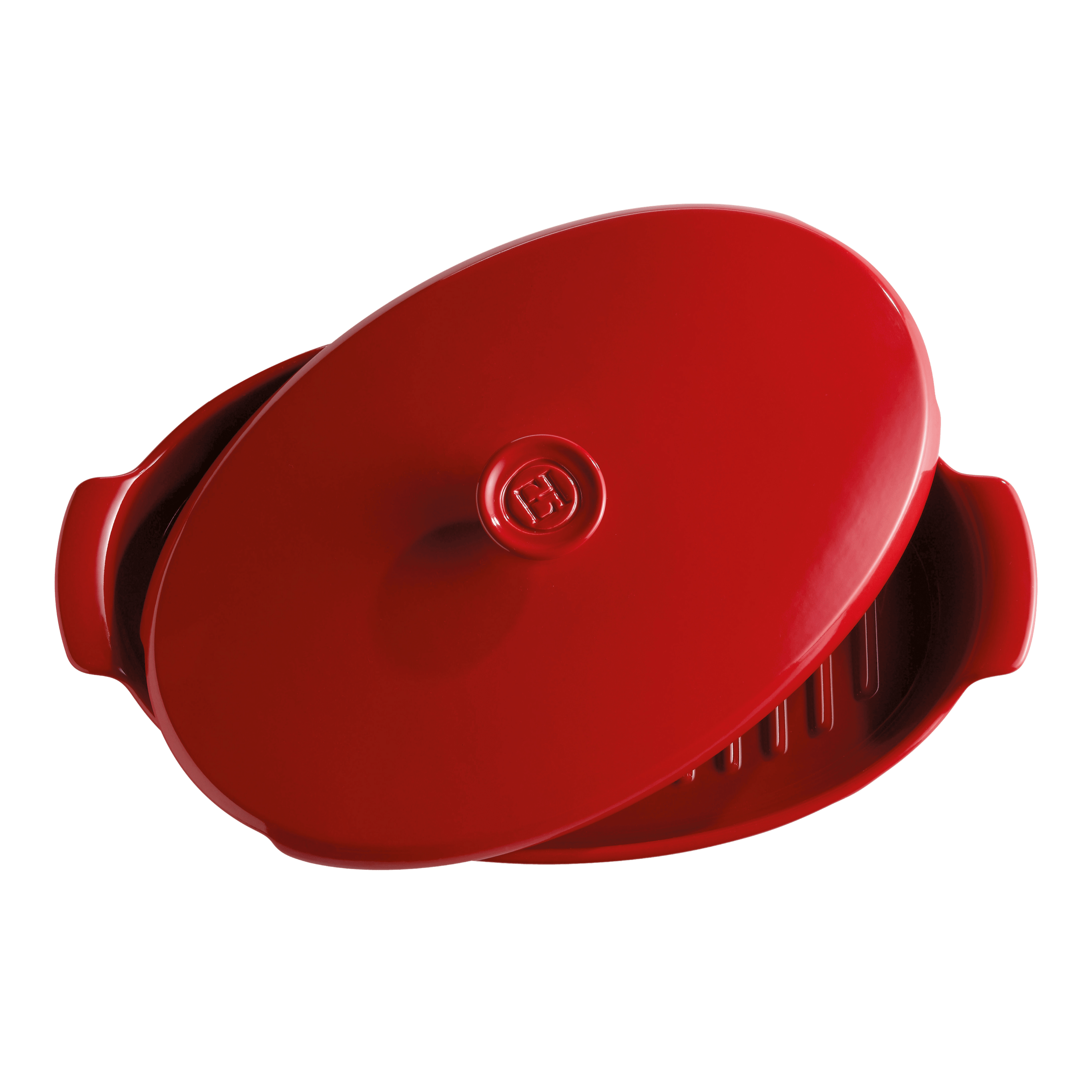 Emile Henry Oval Covered Baker - Thumbnail 2