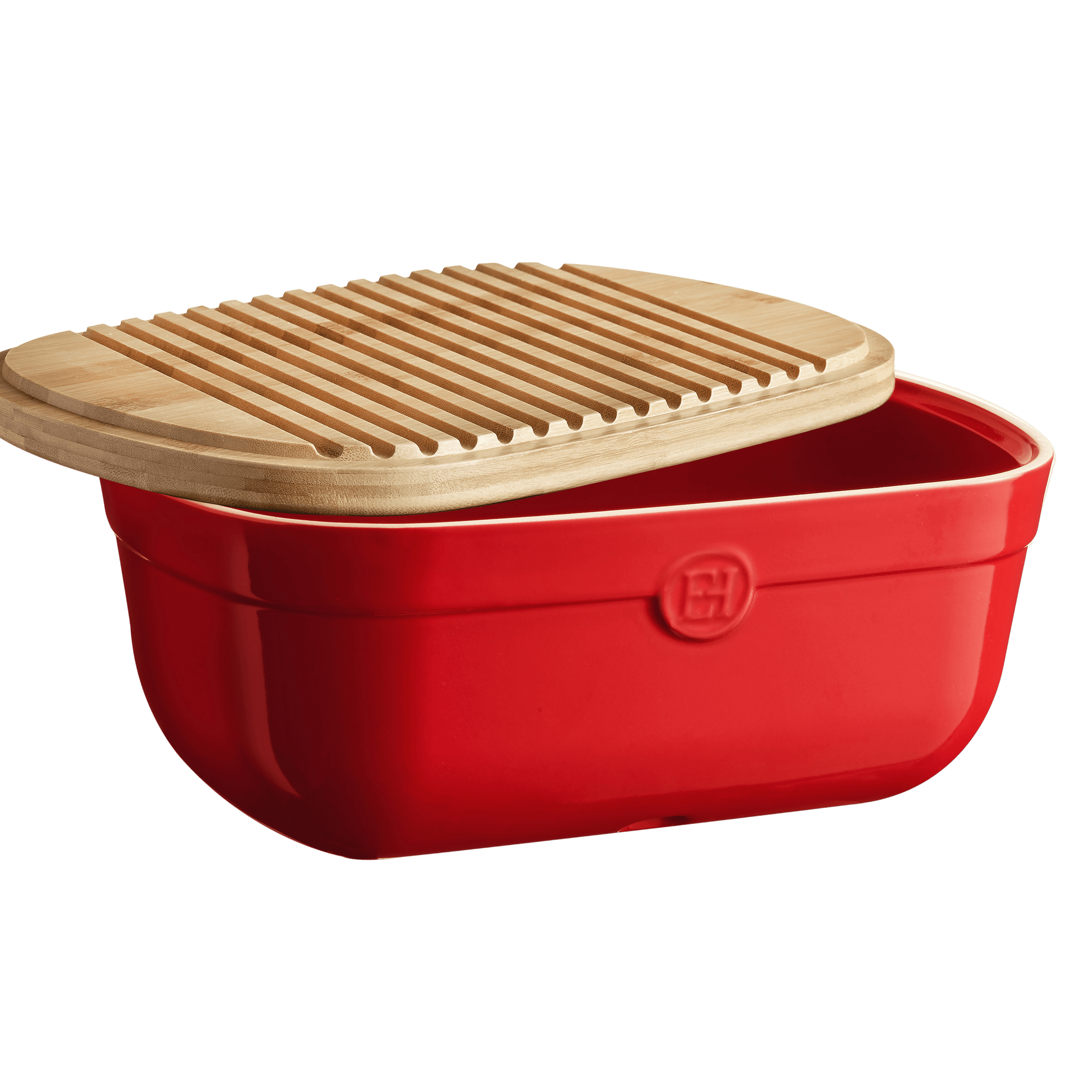 Emile Henry Ceramic Bread Box, Handcrafted in France since 1850 Emile Henry Ceramic Bread Box, Handcrafted in France since 1850