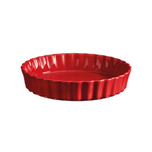 Emile Henry Deep Tart Dish Deep Tart Dish Ovenware Emile Henry Burgundy 11"  Product Image 11
