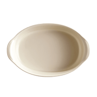 The Right Dish Oval Oven Dish Bakeware Emile Henry = Clay