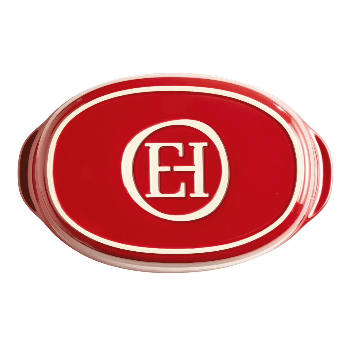 The Right Dish Oval Oven Dish Bakeware Emile Henry = Burgundy 