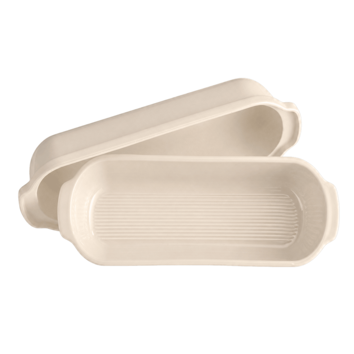 emile henry pullman long loaf bread baker_linen