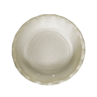 emile henry limited edition 175th anniversary pie dish, pearl_taupe