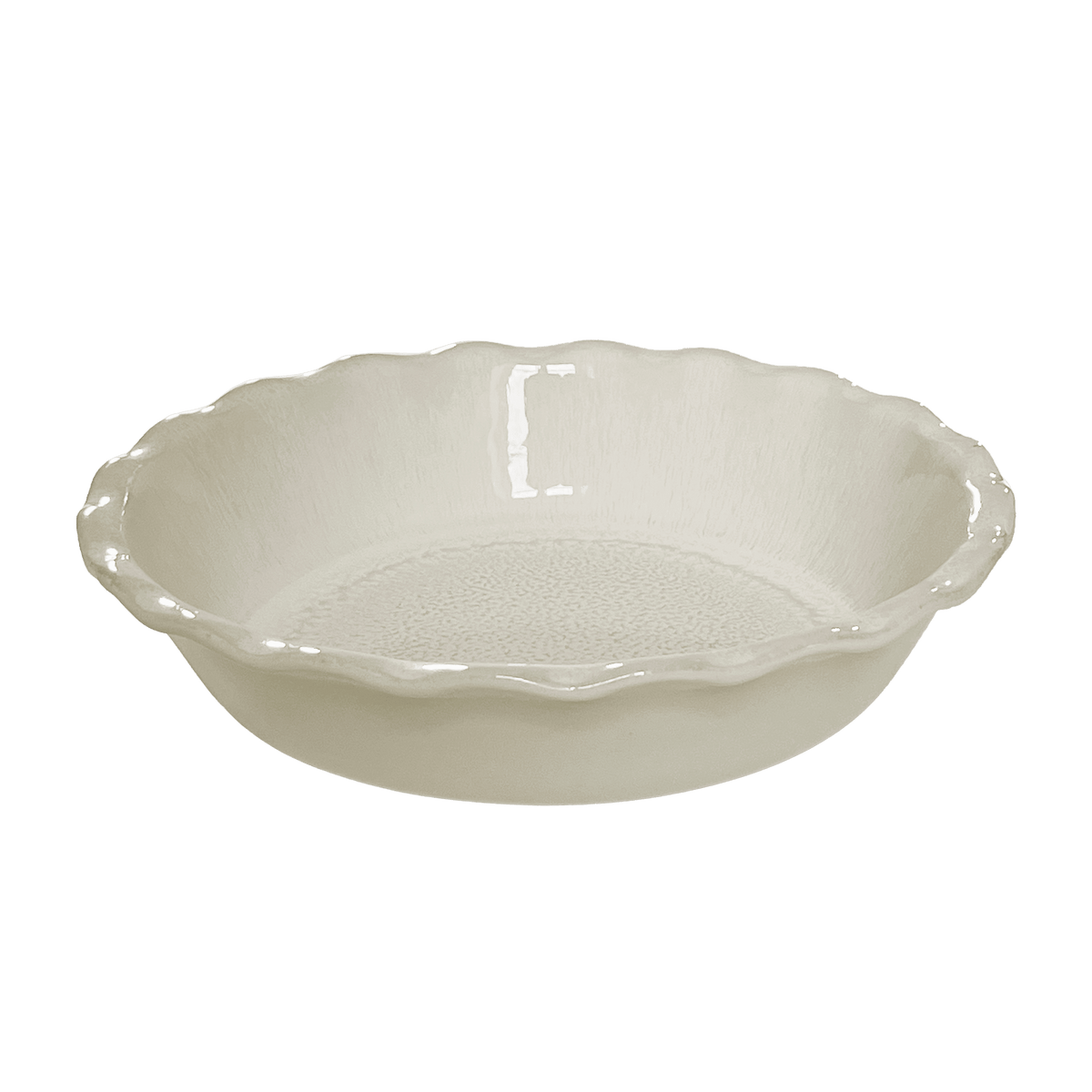emile henry limited edition 175th anniversary pie dish, pearl_taupe