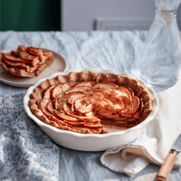 emile henry usa bakeware ribbed pie dish sugar