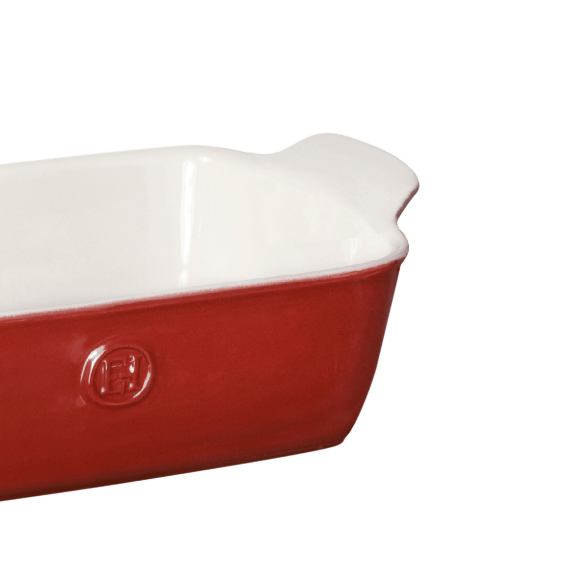 Emile Henry Modern Classics Loaf Ceramic Loaf Pan, Rouge