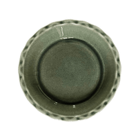 emile henry limited edition 175th anniversary pie dish, green_ivory