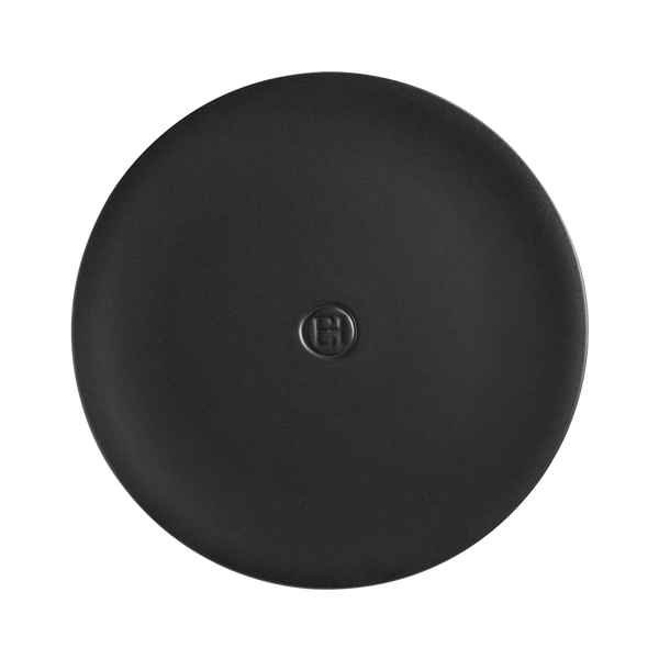 Emile Henry Black Ceramic Pizza Disk, 11.7 inches