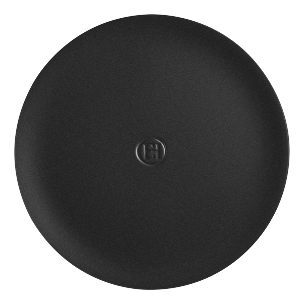 Emile Henry Black Ceramic Pizza Disk, 13.5 inches