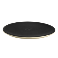Emile Henry Black Ceramic Pizza Disk, 13.5 inches