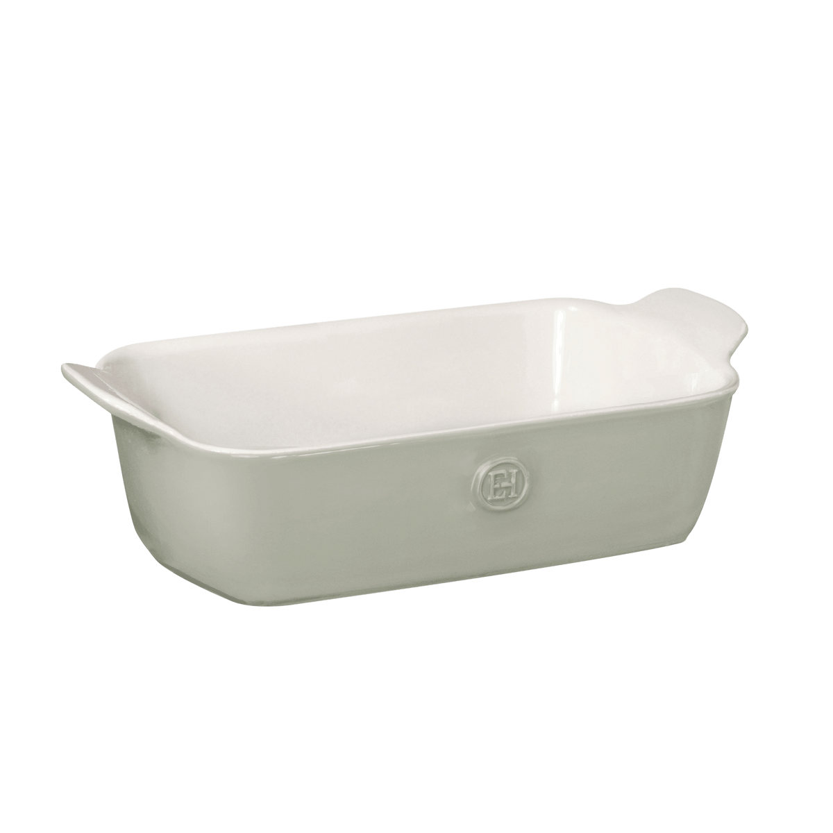 Emile Henry Modern Classics Loaf Ceramic Loaf Pan, Pearl Gray
