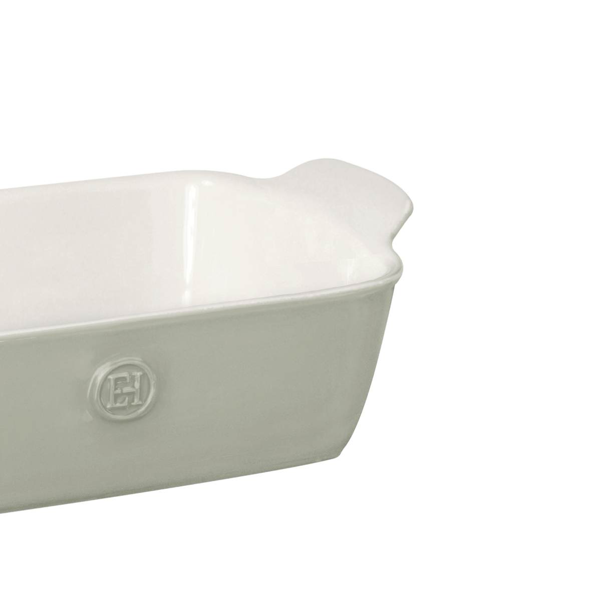 Emile Henry Modern Classics Loaf Ceramic Loaf Pan, Pearl Gray
