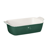 Emile Henry Modern Classics Loaf Ceramic Loaf Pan, Evergreen