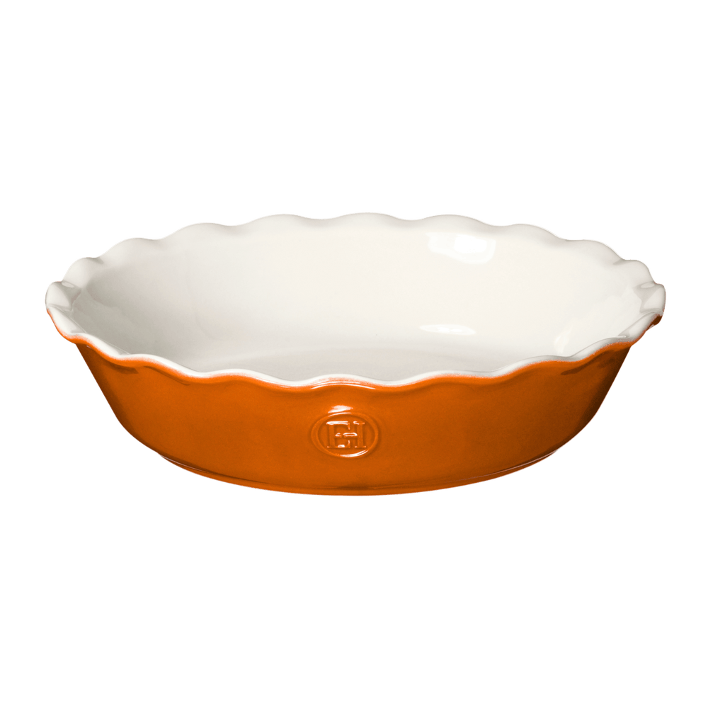 Emile Henry Limited Edition Ceramic Pumpkin Pie Dish, Handcrafted