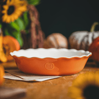 Emile Henry Bakeware_Ceramic Pie Dish_Pumpkin Pie_Limited Edition