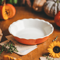 Emile Henry Bakeware_Ceramic Pie Dish_Pumpkin Pie_Limited Edition