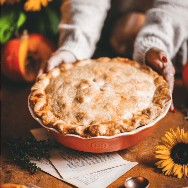 Emile Henry Bakeware_Ceramic Pie Dish_Pumpkin Pie_Limited Edition