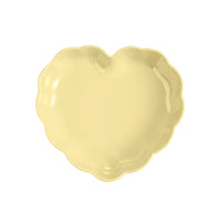 Emile Henry Madeleine Heart Shaped Baking Dish, Vanilla