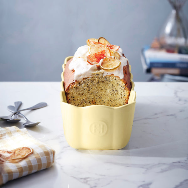 Madeleine Loaf Dish Bakeware Emile Henry USA Vanilla