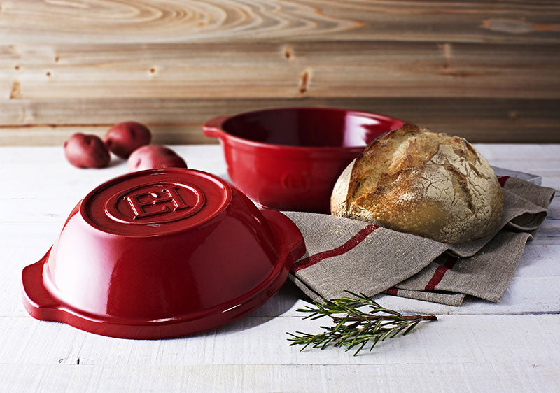 Emile Henry Bread Cloche, Bread Pan