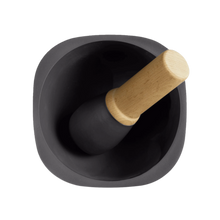 Emile Henry USA Large Mortar & Pestle Truffle/Black Product Image 3