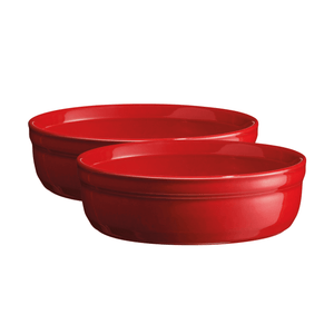 Emile Henry USA Crème Brûlée Ramekin (Set of 2) Crème Brul√©e Ramekin (Set of 2) Ovenware Emile Henry USA Burgundy 