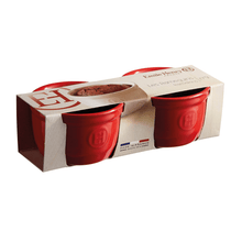 Emile Henry Ramekins (Set of 2) Color: Burgundy; Style: #9 Product Image 5