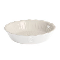 emile henry usa bakeware ribbed pie dish sugar