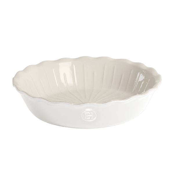 emile henry usa bakeware ribbed pie dish sugar