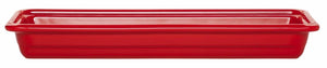 Emile Henry Gastron Rectangular Recton Pan Gastron Rectangular Recton Pan Professional Emile Henry 7x21 in - GN 1/1, 65mm/2.5 in Cerise 