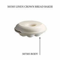 Crown Bread Baker - Replacement Body Replacement Parts Emile Henry Linen 