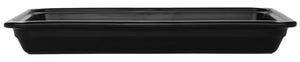 Emile Henry Gastron Rectangular Recton Pan Gastron Rectangular Recton Pan Professional Emile Henry 12x20 in - GN 1/1, 65mm/2.5 in Black 