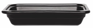 Emile Henry Gastron Rectangular Recton Pan Gastron Rectangular Recton Pan Professional Emile Henry 7x12 in - GN 1/3, 65mm/2.5 in Black 