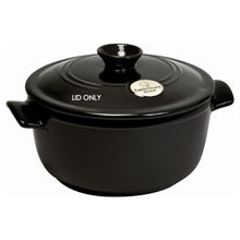 Emile Henry USA Dutch Oven - Replacement Lid Dutch Oven - Replacement Lid Replacement Parts Emile Henry USA 2.6 qt. Charcoal  Product Image 1