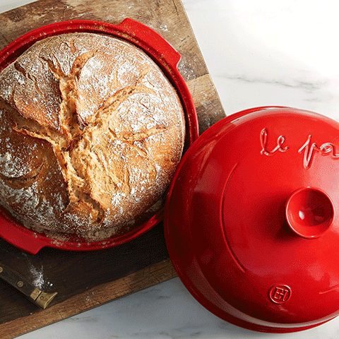 Emile Henry Bread Cloche, Bread Pan