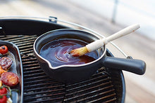 Emile Henry USA Sauce/Fondue Pot (EH Online Exclusive) Sauce/Fondue Pot (EH Online Exclusive) On The Barbeque Emile Henry USA  Product Image 4