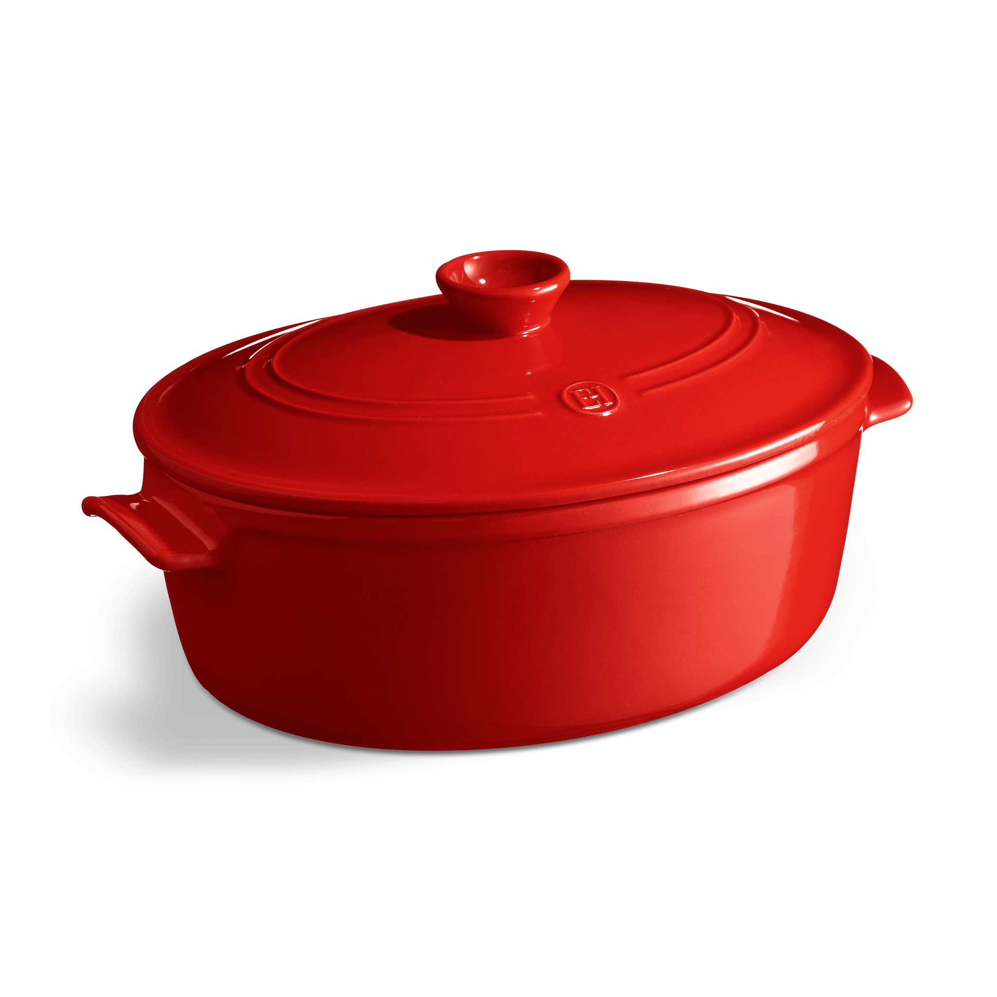 Emile Henry Flame 6.3 Quart Oval Dutch Oven/Stewpot 