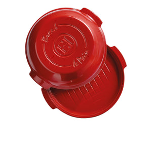 Emile Henry Modern Bread Cloche Color: Burgundy