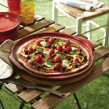 Emile Henry USA Pizza Stone Size: Large; Color: Burgundy Product Image 7